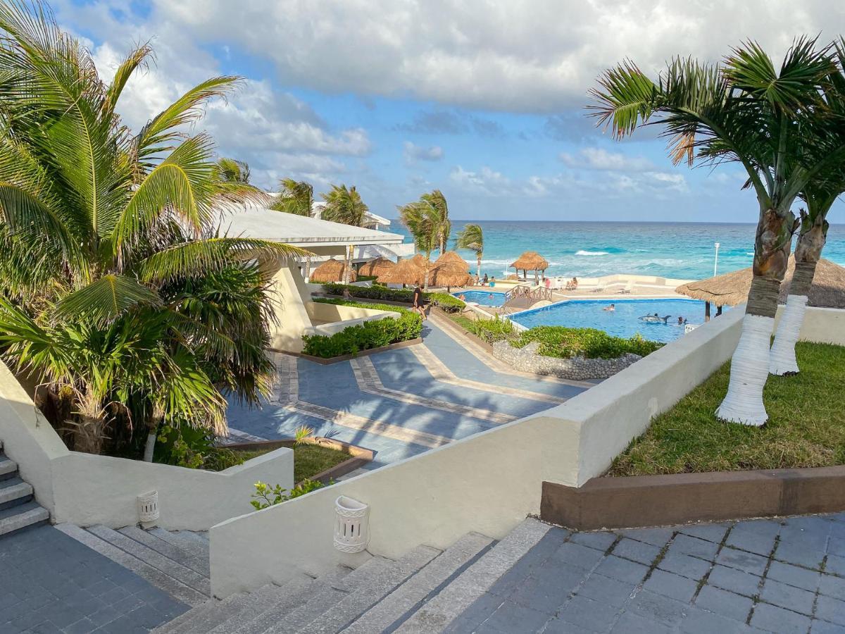 Ocean View Terrace, Beach And Pool Brisas Cancun Hotel Zone Appartement